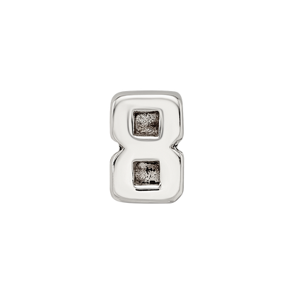 Sterling Silver Reflections Kids Number 8 Bead
