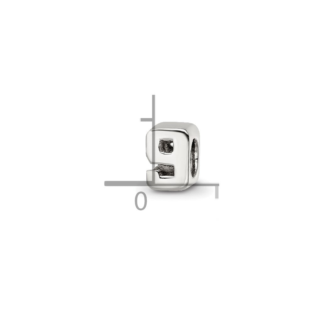 Sterling Silver Reflections Kids Number 9 Bead