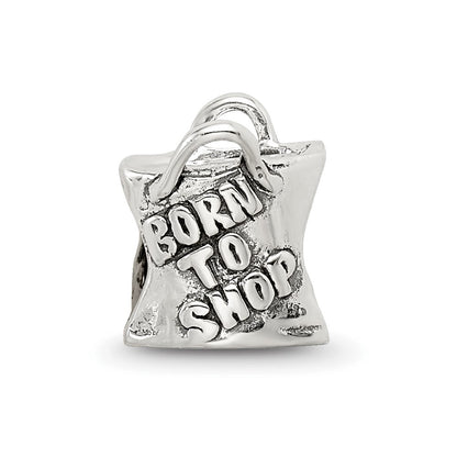 Sterling Silver Reflections Born To Shop Bead