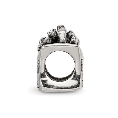 Sterling Silver Reflections French Fries Bead