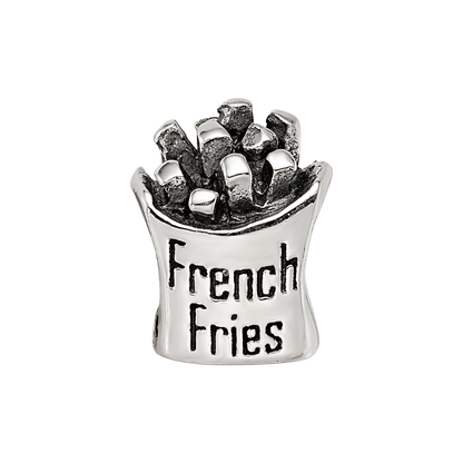 Sterling Silver Reflections French Fries Bead