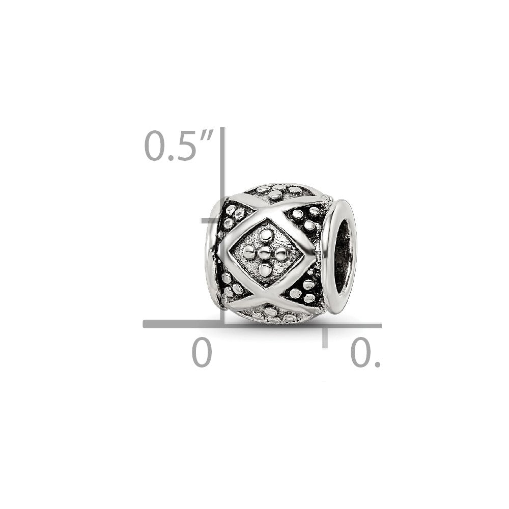 Sterling Silver Reflections Dots Bali Bead