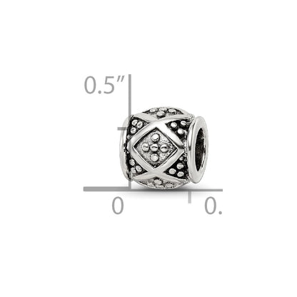 Sterling Silver Reflections Dots Bali Bead
