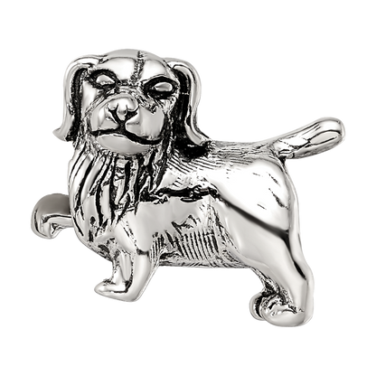 Sterling Silver Reflections Golden Retriever Bead