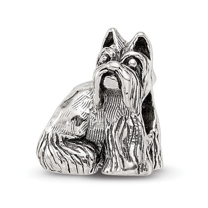 Sterling Silver Reflections Miniature Schnauzer Bead