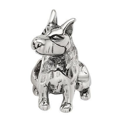 Sterling Silver Reflections Doberman Pinscher Bead