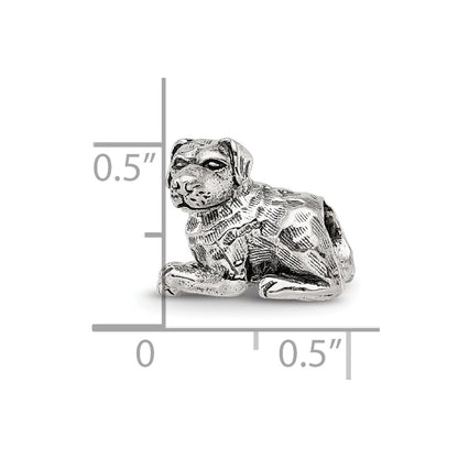 Sterling Silver Reflections Rottweiler Bead