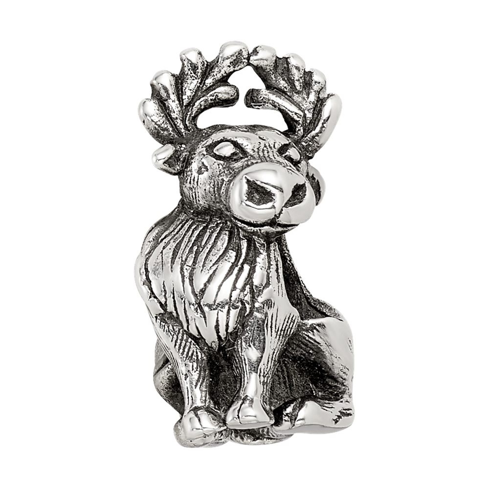 Sterling Silver Reflections Moose Bead