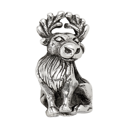 Sterling Silver Reflections Moose Bead