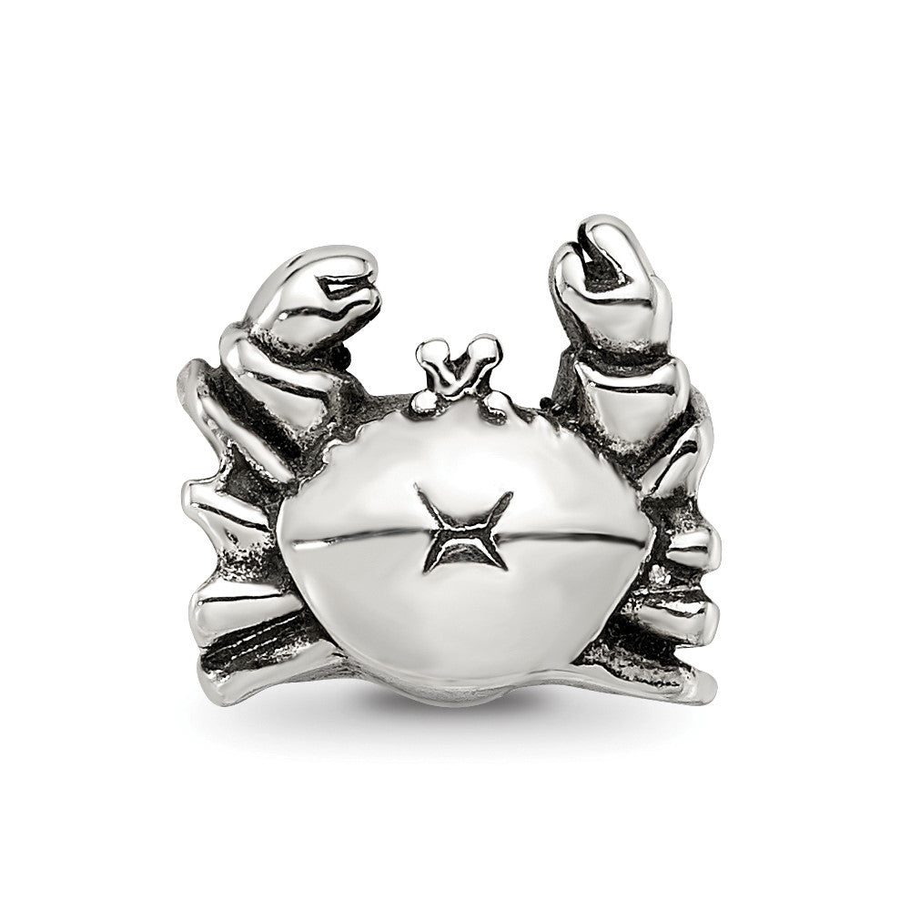 Sterling Silver Reflections Crab Bead