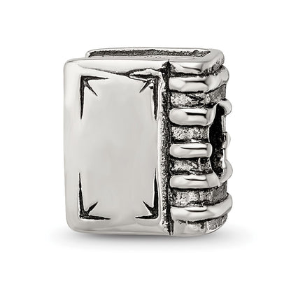 Sterling Silver Reflections Book Bead