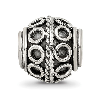 Sterling Silver Reflections Decorative Bali Bead