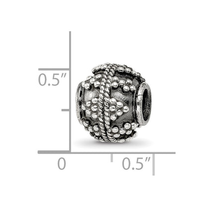 Sterling Silver Reflections Decorative Bali Bead