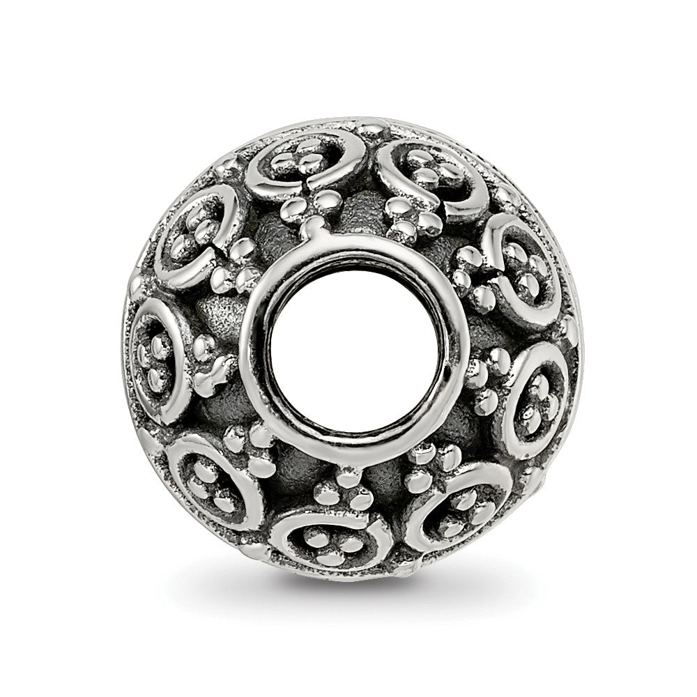 Sterling Silver Reflections Decorative Bali Bead