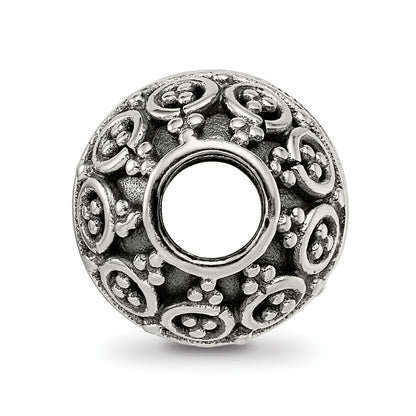 Sterling Silver Reflections Decorative Bali Bead
