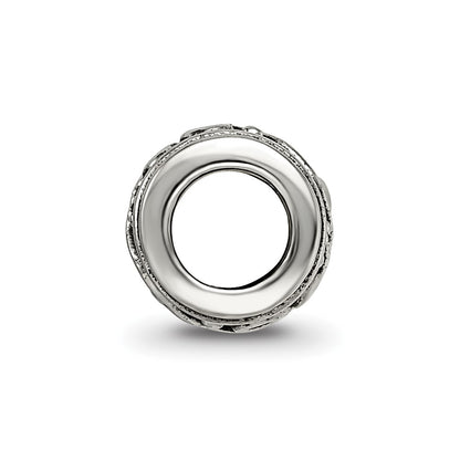 Sterling Silver Reflections Floral Bead