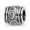 Sterling Silver Reflections Floral Bead
