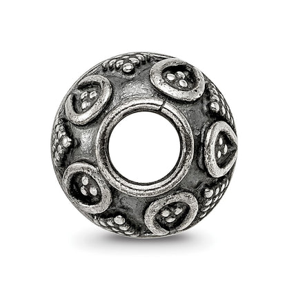 Sterling Silver Reflections Decorative Bali Bead