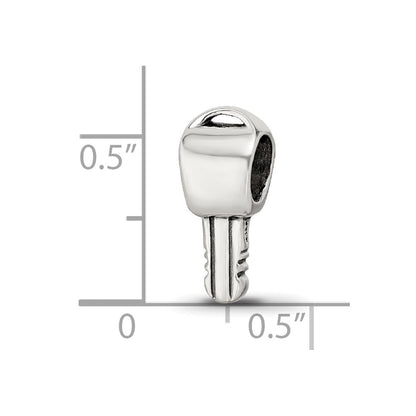Sterling Silver Reflections Key Bead