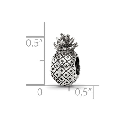Sterling Silver Reflections Pineapple Bead