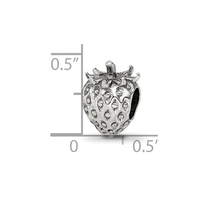 Sterling Silver Reflections Strawberry Bead