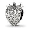 Sterling Silver Reflections Strawberry Bead