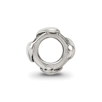 Sterling Silver Reflections Heart Bead