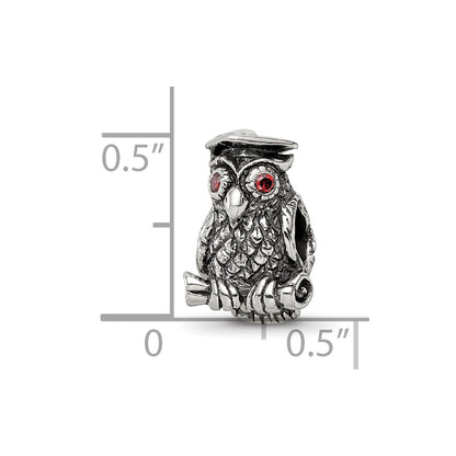 Sterling Silver Reflections Wise Owl Bead