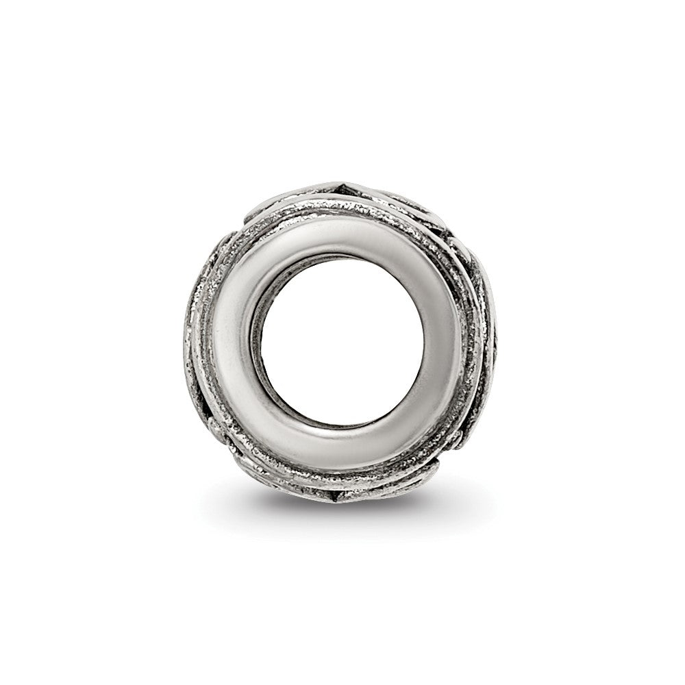Sterling Silver Reflections Heart Bead