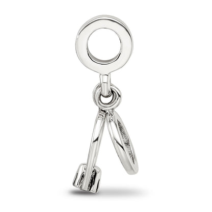 Sterling Silver Reflections CZ Bridal Rings Dangle Bead