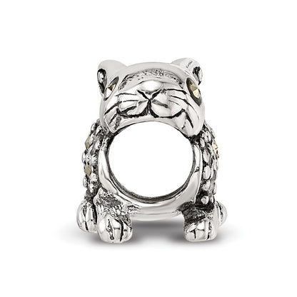 Sterling Silver Reflections Marcasite Rabbit Bead