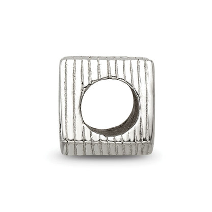 Sterling Silver Reflections Enameled Blackjack Bead