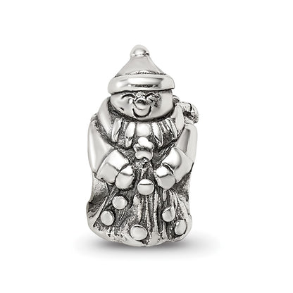 Sterling Silver Reflections Snowman Bead