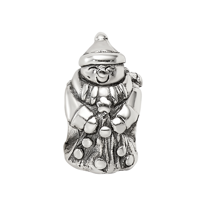 Sterling Silver Reflections Snowman Bead
