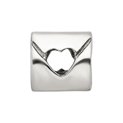 Sterling Silver Reflections Love Note Bead