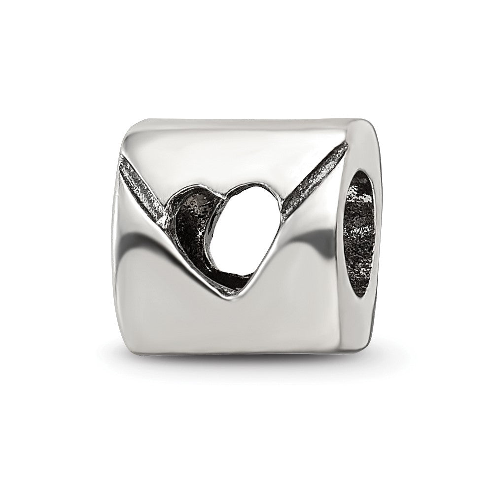 Sterling Silver Reflections Love Note Bead