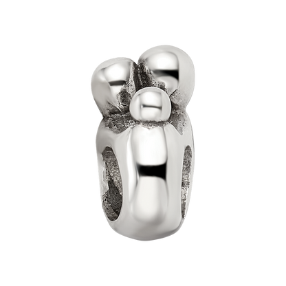Sterling Silver Reflections Family of 3 Bead