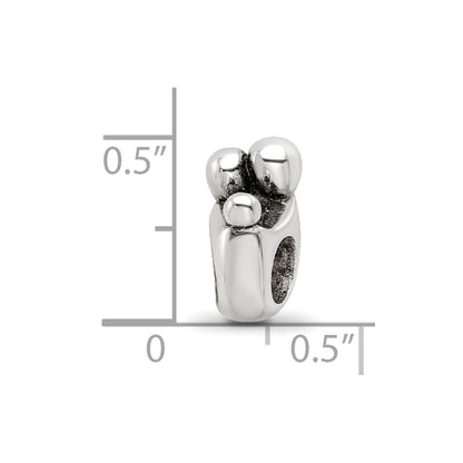 Sterling Silver Reflections Family of 3 Bead