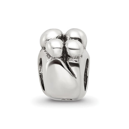 Sterling Silver Reflections Family of 4 Bead