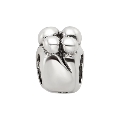Sterling Silver Reflections Family of 4 Bead