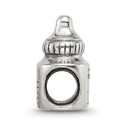 Sterling Silver Reflections Baby Bottle Bead