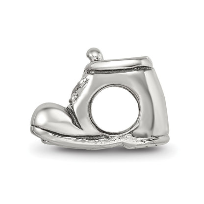 Sterling Silver Reflections Baby Shoe Bead