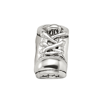 Sterling Silver Reflections Baby Shoe Bead