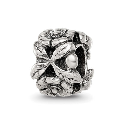 Sterling Silver Reflections Floral Bead