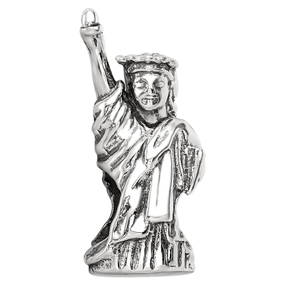 Sterling Silver Reflections Statue of Liberty Bead