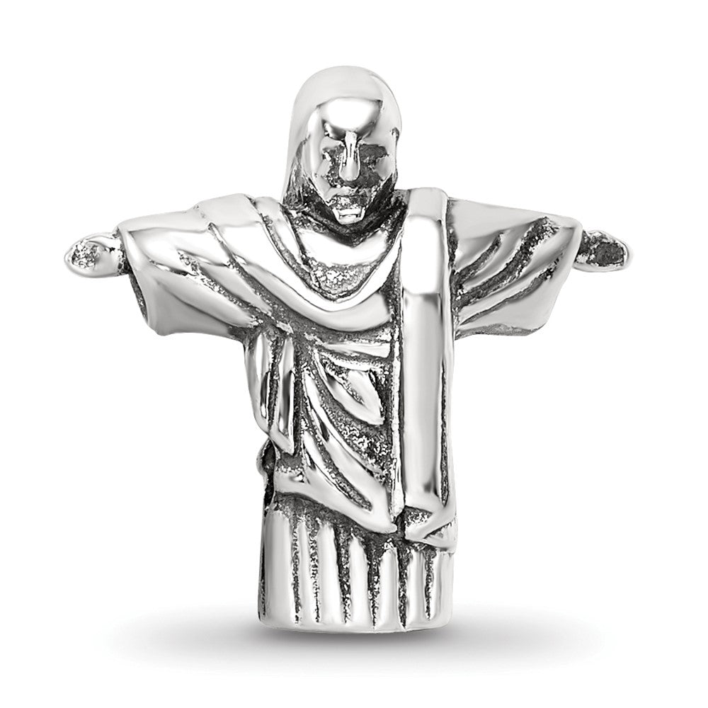 Sterling Silver Reflections Christ the Redeemer Bead