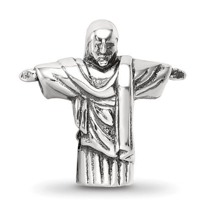 Sterling Silver Reflections Christ the Redeemer Bead