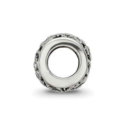 Sterling Silver Reflections Floral Bead
