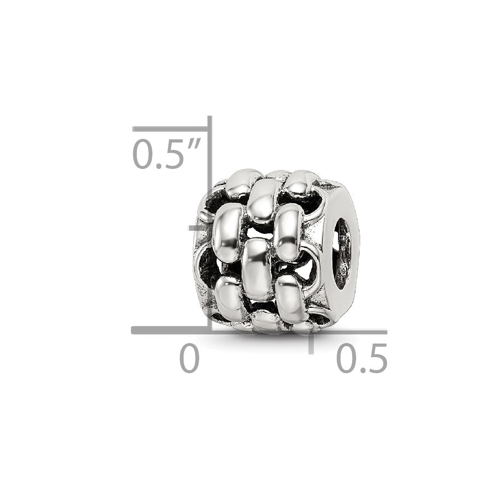 Sterling Silver Reflections Bali Bead