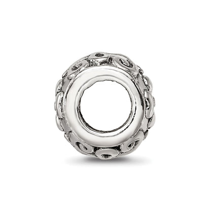 Sterling Silver Reflections Floral Bead